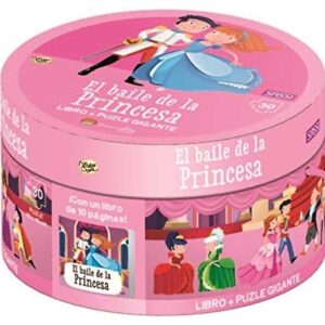 Portada de El baile de la princesa Libro + puzle gigante Editorial Sassi