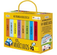 Portada de Mi primera biblioteca Los vehículos Editorial Sassi