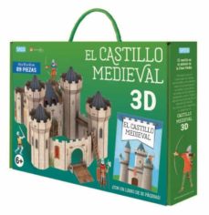Portada de El castillo medieval 3D Libro y maqueta para construir Editorial Sassi