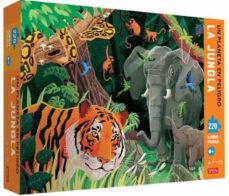 Portada de Un planeta en peligro La jungla Libro + Puzle de 220 piezas Editorial Sassi