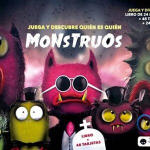 Portada de Monstruos Juega y descubre quién es quién Editorial Juanito