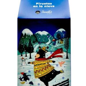 Portada de Piruetas en la nieve Libro + puzzle Editorial Juanito