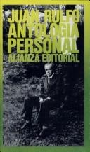 Portada de Juan Rulfo Antología personal Alianza Editorial