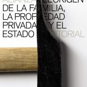 Portada de Friedrich Engels El origen de la familia Editorial Alianza