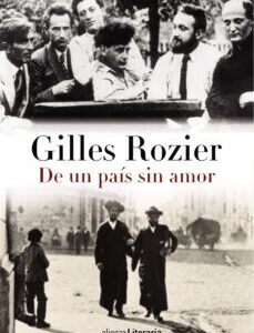 Portada de Gilles Rozier De un país sin amor Editorial Alianza