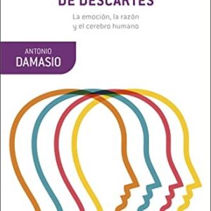 Portada de Antonio Damasio El error de Descartes Editorial Booket
