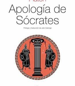 Portada de Platón Apología de Sócrates Editorial Gredos