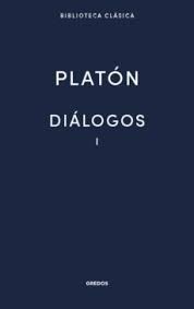 Portada de Platón Diálogos I Editorial Gredos