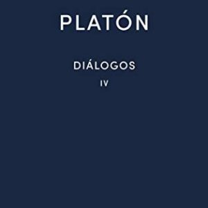 Portada de Platón Diálogos Iv Editorial Gredos