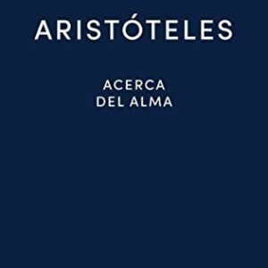 Portada de Aristóteles Acerca del alma Editorial Gredos