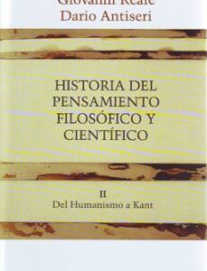 Portada de Giovanni Reale Historia del pensamiento filosófico Tomo 2 Editorial Herder