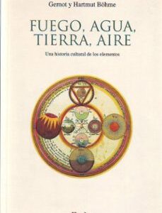 Portada de Gernot Böhme y Hartmut Böhme Fuego, agua, tierra, aire Una historia cultural de los elementos Editorial Herder