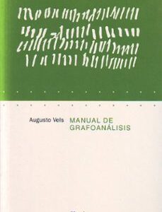 Portada de Augusto Vels Manual De Grafoanálisis Editorial Herder