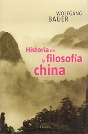 Portada de Wolfgang Bauer Historia de la filosofía China Editorial Herder