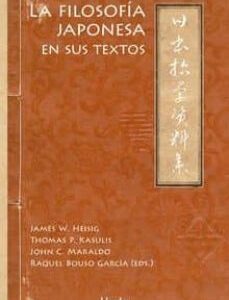 Portada de James W. Heisig La filosofía japonesa en sus textos Editorial Herder