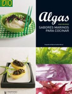 Portada de Algas Sabores marinos para cocinar Anne Brunner