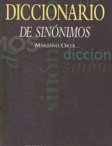 Portada de Mariano Orta Diccionario de sinónimos Editorial Juventud