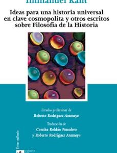 Portada de Immanuel Kant Ideas para una historia universal Editorial Tecnos