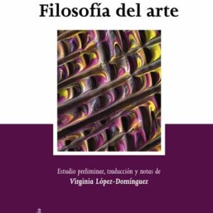 Portada de Friedrich Wilhelm Joseph Von Schelling Filosofía del arte Editorial Tecnos