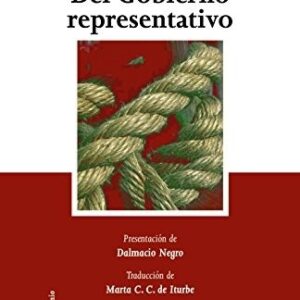 Portada de John Stuart Mill Del gobierno representativo Editorial Tecnos
