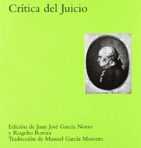 Portada de Immanuel Kant Crítica del juicio Editorial Tecnos