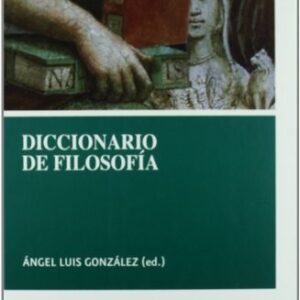 Portada de Angel Luis González Diccionario de filosofía Editorial Eunsa