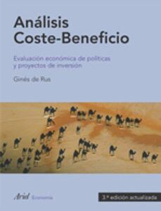 Portada de Gines de Rus Análisis coste beneficio Editorial Ariel