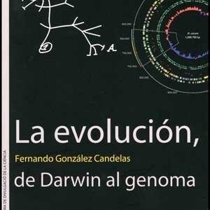 Portada de Fernando González Candelas La evolución De Darwin al genoma Editorial PUV