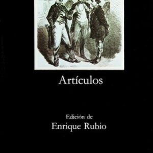 Portada de Maríano José de Larra Artículos Editorial Cátedra
