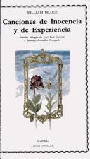Portada de William Blake Canciones de inocencia y de experiencia Editorial Cátedra