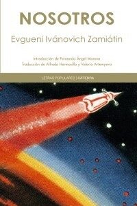 Portada de Evgueni Zamiátin Nosotros Editorial Cátedra