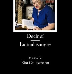 Portada de Griselda Gambaro Decir si La malasangre Editorial Catedra