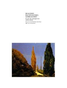 Portada de Briony Fer Realismo, racionalismo, surrealismo Editorial Akal