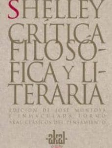 Portada de Percy Bysshe Shelley Crítica filosófica y literaria Editorial Akal