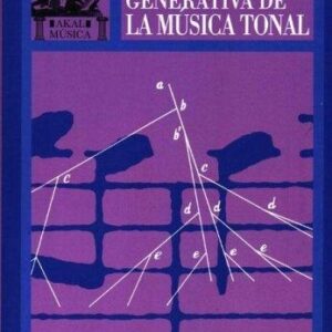 Portada de Ray Jackendoff Teoría generativa de la música tonal Editorial Akal