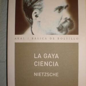 Portada de Friedrich Nietzsche La gaya ciencia Editorial Akal