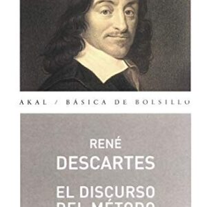 Portada de René Descartes El discurso del método Editorial Akal