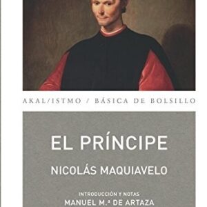 Portada de Nicolás Maquiavelo El príncipe Editorial Akal
