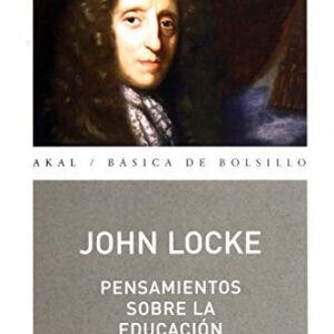 Portada de John Locke Pensamientos sobre la educación Editorial Akal