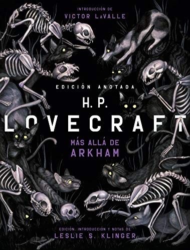 Portada de Howard Phillips Lovecraft Más allá de Arkham Edición Anotada Tapa dura Editorial Akal