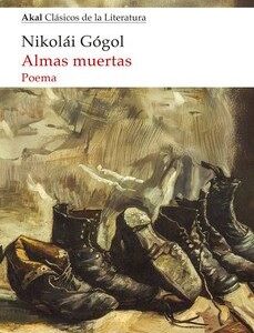 Portada de Nikolái Gógol Almas muertas Editorial Akal