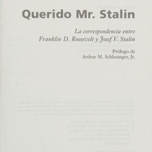 Portada de Susan Butler Querido Mr. Stalin Tapa dura Editorial Paidós