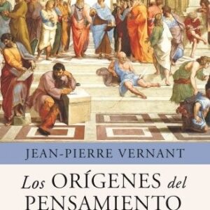 Portada de Jean Pierre Vernant Los orígenes del pensamiento griego Editorial Paidós