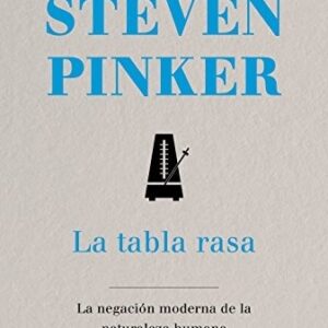 Portada de Steven Pinker La tabla rasa Editorial Paidós