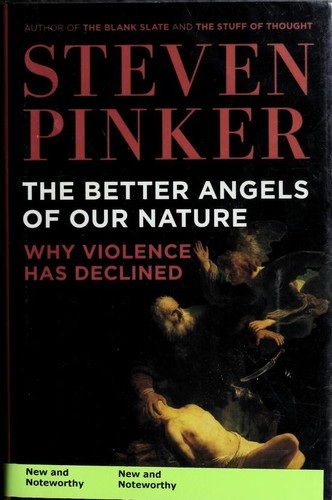 Portada de Steven Pinker Los ángeles que llevamos dentro Tapa dura Editorial Paidós Tapa Dura