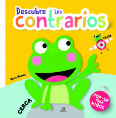 Portada de María Mañeru Descubre los contrarios Pop up para niños Editorial M4