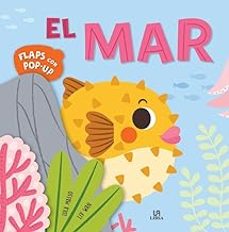 Portada de Lola Maeso y Liy Wan El mar Flaps con pop up Editorial M4