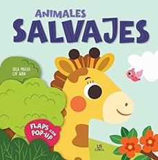 Portada de Animales salvajes Pop up Editorial M4