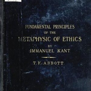 Portada de Immanuel Kant Para la metafísica de las costumbres Editorial Austral