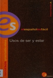 Portada de Varios Autores Usos de ser y estar Editorial Espasa